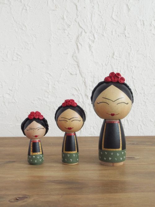 Frida Kahlo Kokeshi - Imagen 5