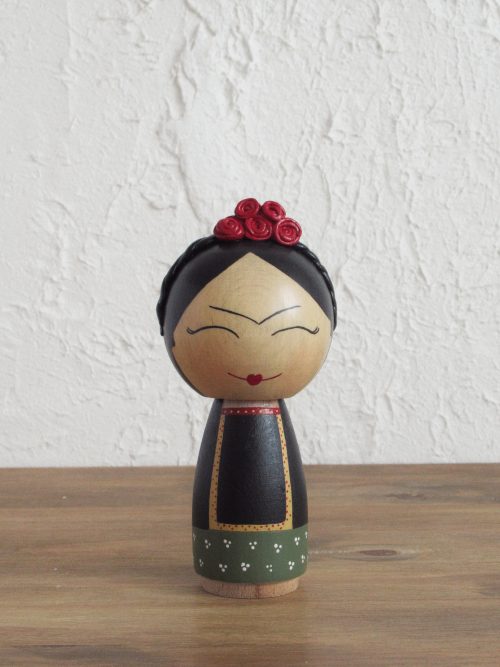 Frida Kahlo kokeshi