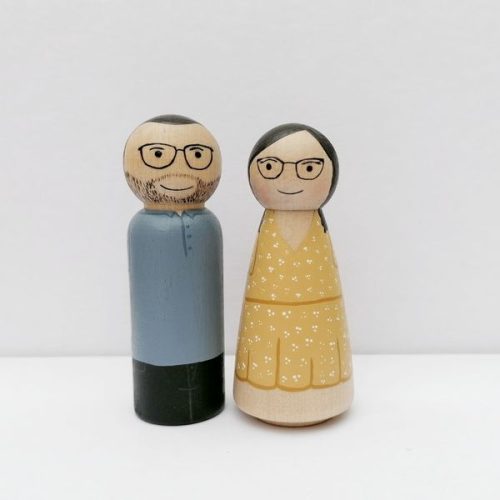 Pareja Pegdoll personalizada - Imagen 9