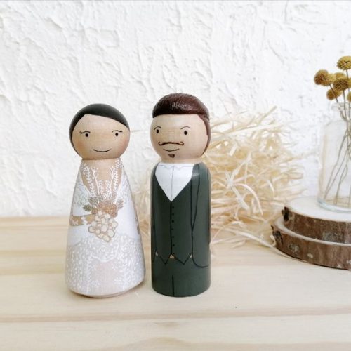 Novios pegdoll personalizados