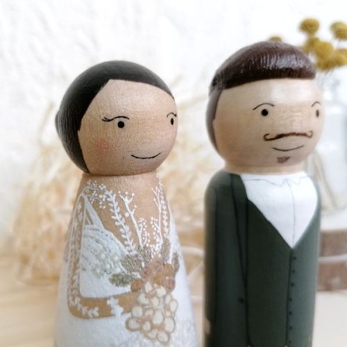 Novios Pegdoll personalizados - Imagen 5
