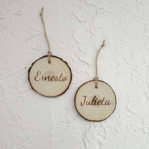 Marca sitios personalizados de madera.