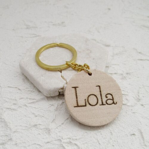 LLavero personalizado con nombre