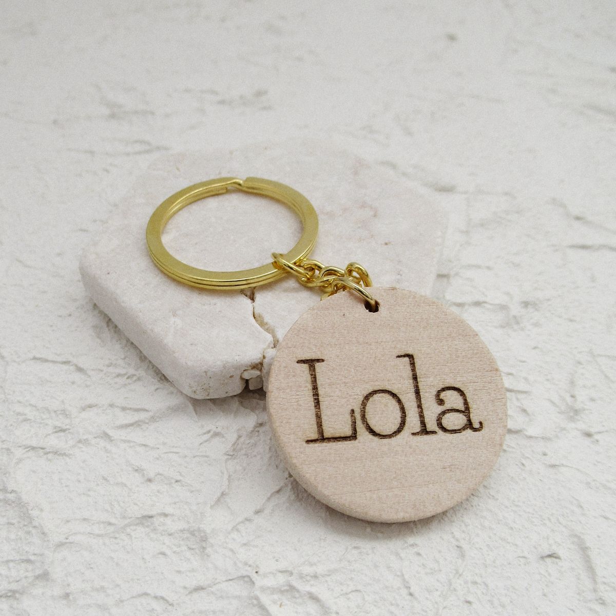 LLavero personalizado con nombre